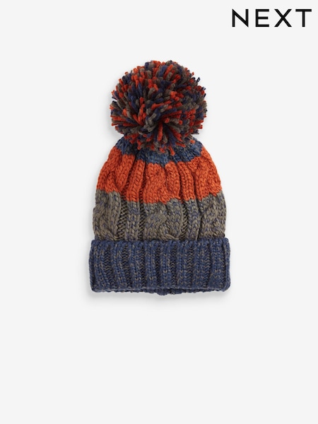 Kaki zelena/oranžna - Pom Hat (3mths-16yrs) (993925) | € 7 - € 10