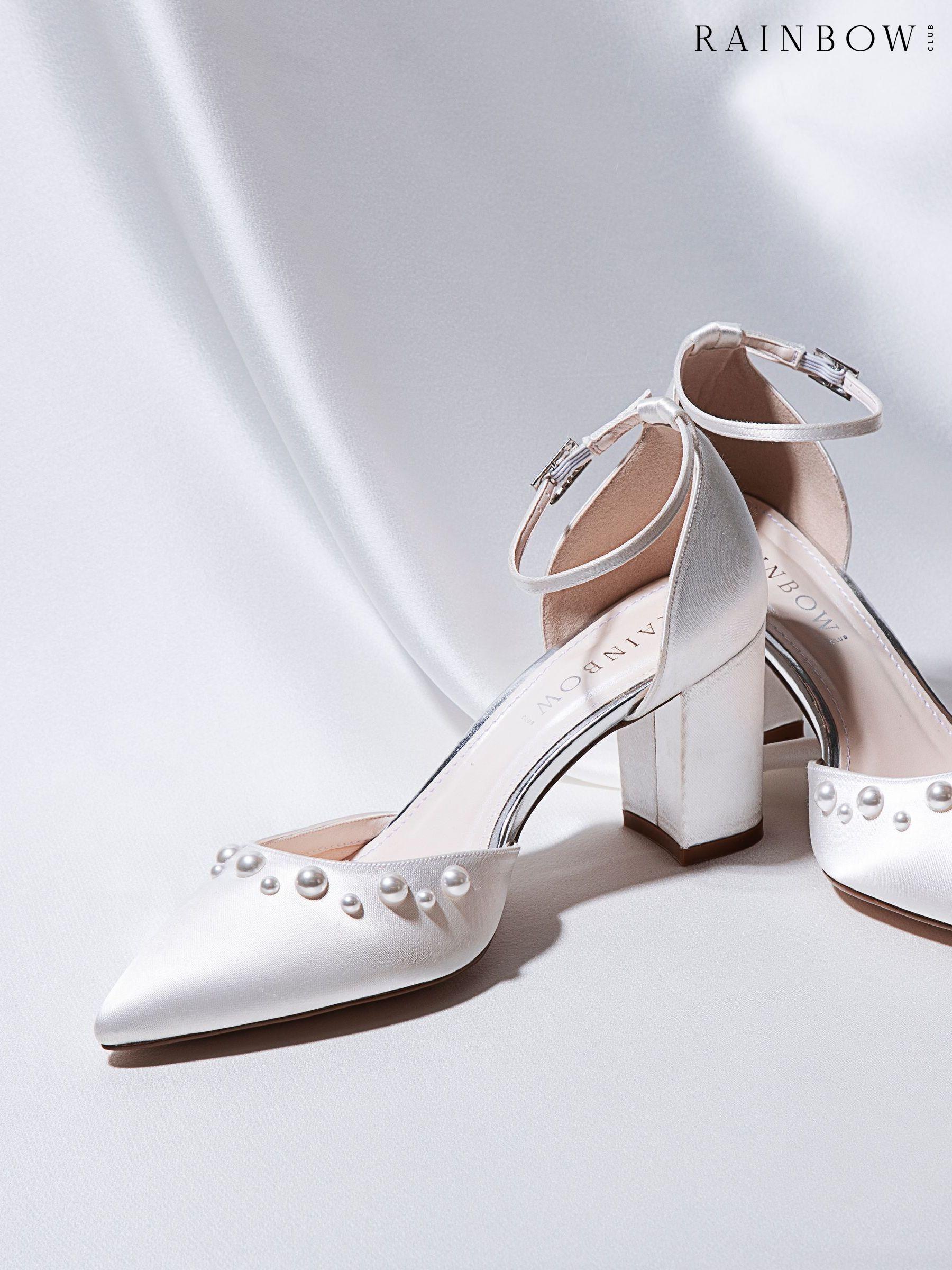 Embellished Mid Bridal Shoes Next Luxembourg