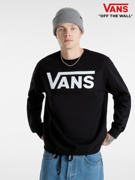 Vans Mens Classic 100% Cotton Black Sweatshirt (994088) | €79