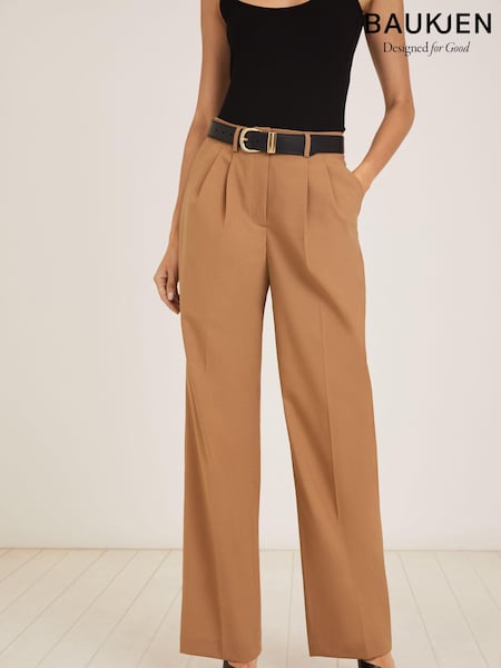 Baukjen Natural Magnolia Upcycled Trousers (994120) | 99 €