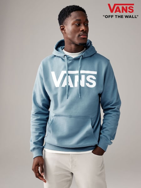 Albastru - Vans Mens Classic 100% Cotton Hanorac cu glugă (994387) | 250 LEI