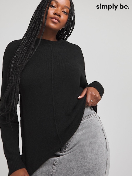 Simply Be Sponge Crew Neck Jumper (994536) | 104 LEI