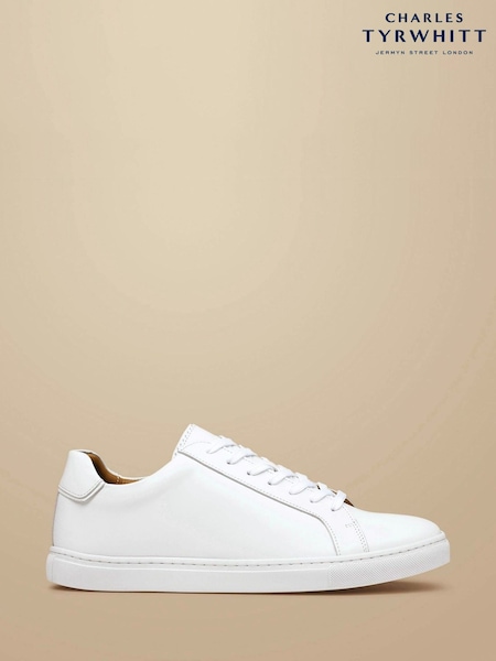 Білий - Regular Charles Tyrwhitt Cupsole Trainers