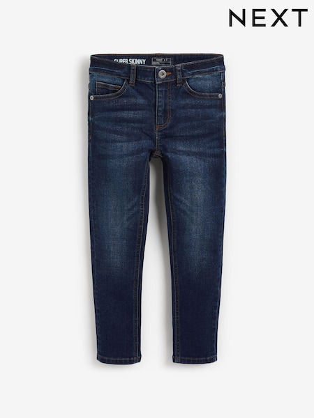 Blue Indigo Super Skinny Fit Stretch Jeans (3-16yrs) (995051) | AED36 - AED51