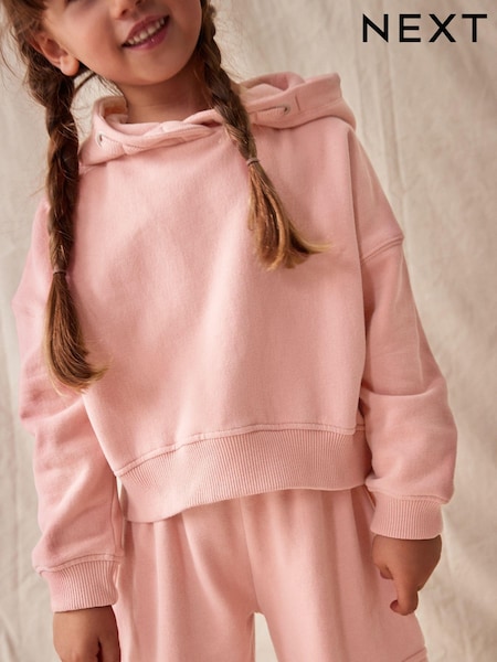 rožnata - Cropped Hoodie (3-16yrs) (995152) | € 10 - € 15