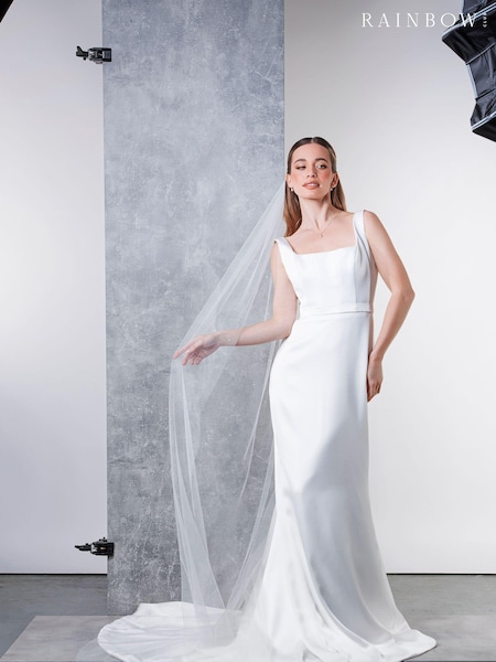 Rainbow Club White Starfire Wedding Veil (995669) | €77