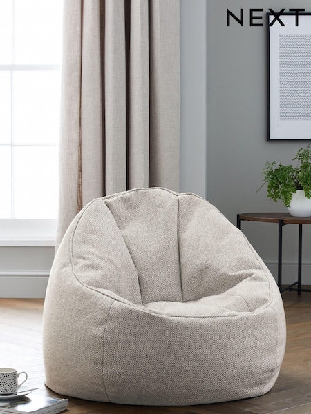 Natural Chunky Weave Bean Bag Chair (995821) | €145