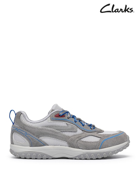 Grey - Clarks Halo Spirit K Trainers