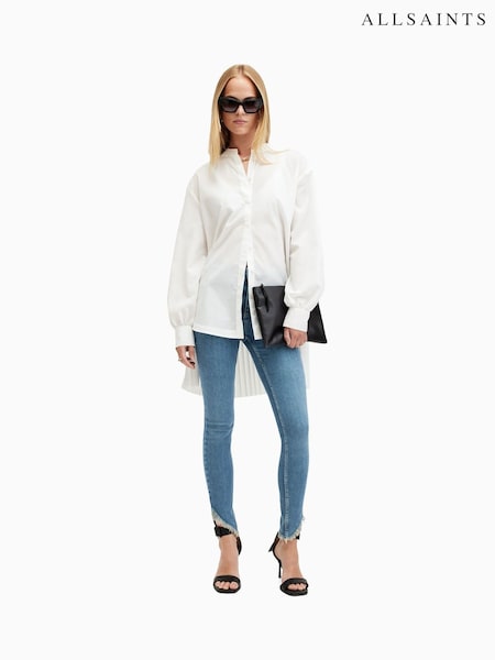 AllSaints Dax Asymmetric Hem Jeans (996355) | €158