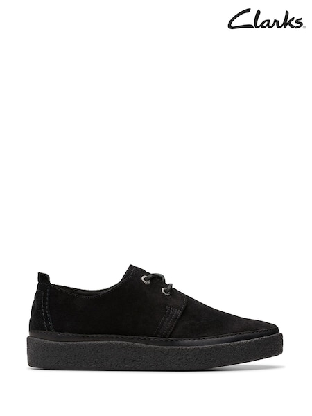 Piele neagră întoarsă - Clarks Beeswax Leather Clarkwood Low Pantofi (996633) | 375 LEI