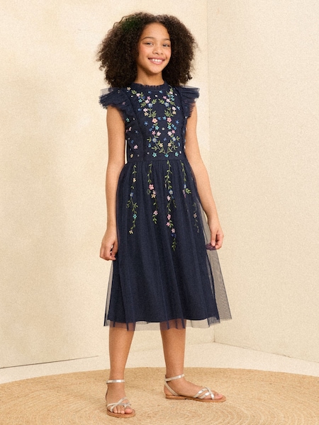 Love & Roses Embellished Occasion Maxi Dress (5-16yrs) (996696) | 250 LEI - 284 LEI