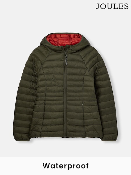 Joules Bramley Green Showerproof Packable Padded Coat (996727) | €48.50