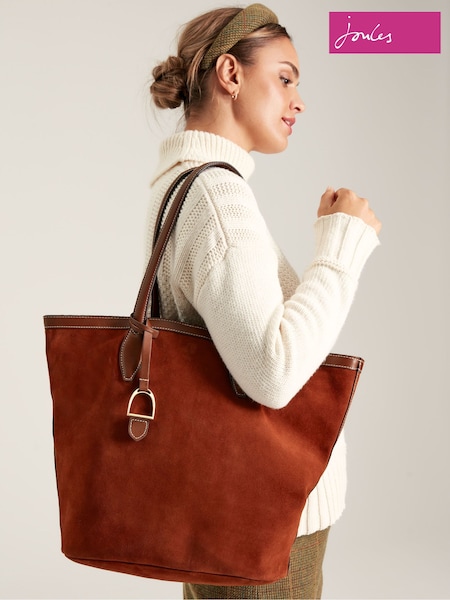 Joules Suede Tote Shopper Bag (997029) | ‏610 د.إ.‏