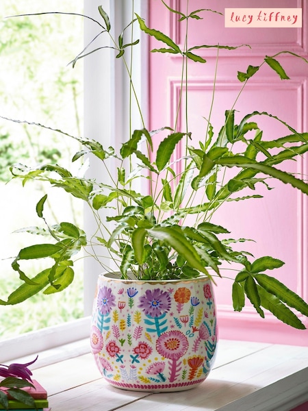 Lucy Tiffney Floral Large Plant Pot (997222) | kr400