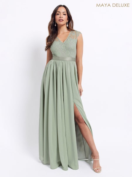 Maya Chiffon Lace Bridesmaid Dress (997243) | 304 LEI