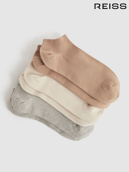 Reiss Multi Callie 3 Pack of Trainer Socks (999602) | €40