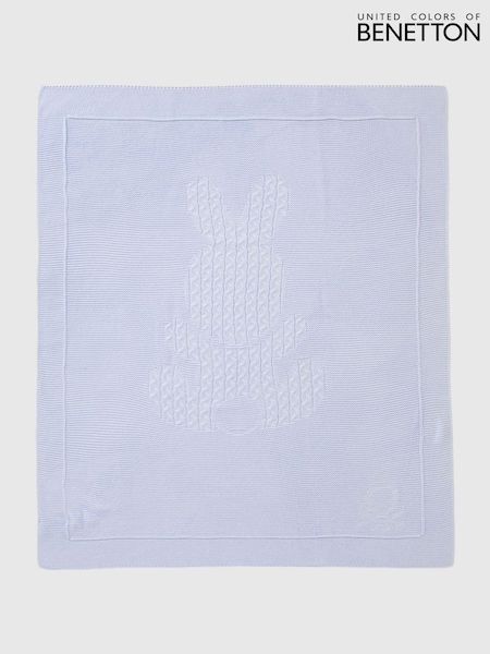 Benetton Pink Baby 100% Cotton Blanket (999994) | 82 zł