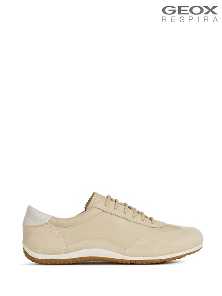 Geox Womens Vega Brown Sneakers (A00310) | ‏578‏₪