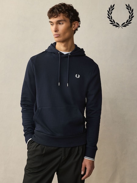 Fred Perry Tipped Overhead Hoodie (A00345) | $163 - $166
