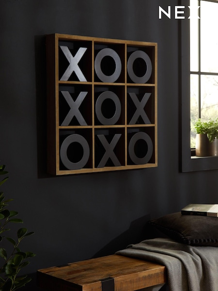 Black Bronx Noughts & Crosses Wall Game (A00917) | €89