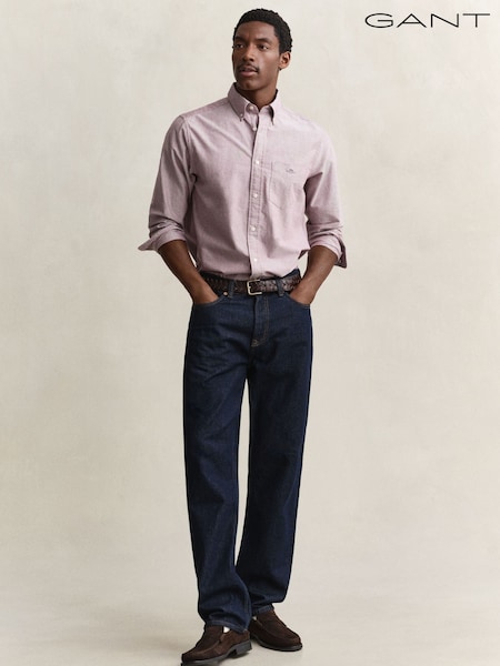 Light Pink - Regular Gant Regular Fit Classic Oxford Shirt