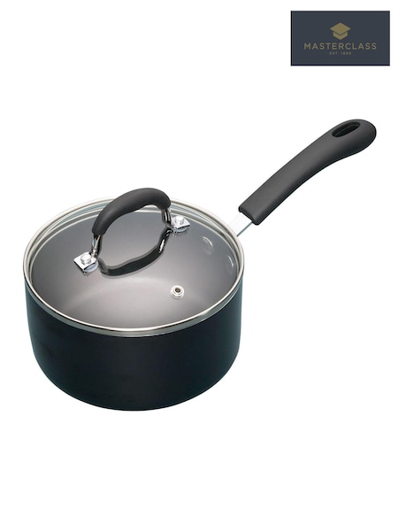 Masterclass Grey 16cm Heavy Duty Non Stick Saucepan (A01581) | ₪126