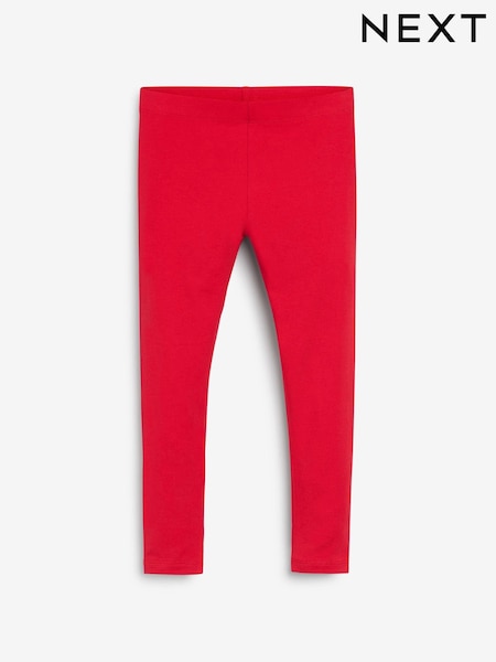 Red Regular Fit Leggings (3-16yrs) (A01785) | AED20 - AED36