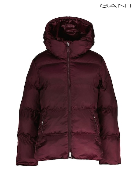 Red - Gant Padded Puffer Jacket