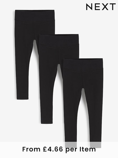 Schwarz - Leggings 3 Pack (3-16yrs) (A02307) | 20 € - 33 €