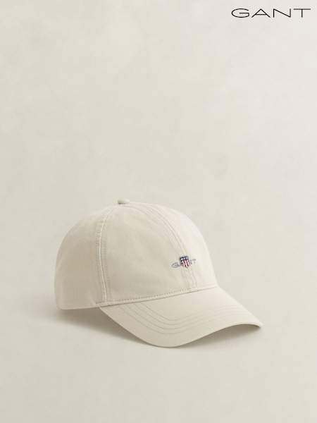 Natural - Regular Gant Shield Logo Cap