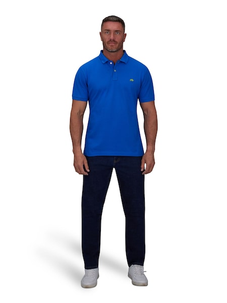 Kirkkaan Sininen - Raging Bull Classic Organic Polo Shirt (A03200) | €77 - €85