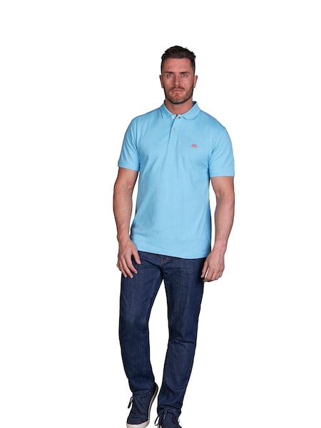 Sininen - Raging Bull Classic Organic Polo Shirt (A03204) | €77 - €85