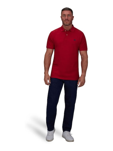 Roșu - Raging Bull Classic Polo Shirt (A03209) | 204 LEI