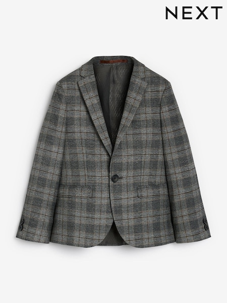 Grau, Braun - Brown Check Suit Jacket (12mths-16yrs) (A04734) | 29 € - 35 €