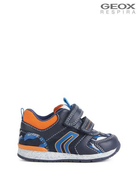 Geox Baby Boys Blue Rishon First Steps Shoes (A04946) | 354 LEI
