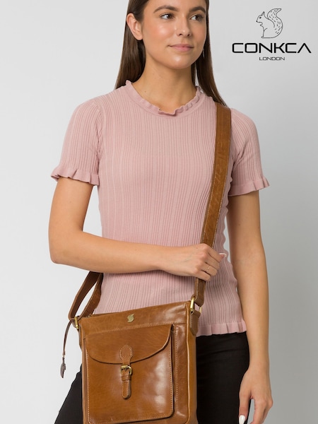 Conkca Josephine Leather Shoulder Bag (A07841) | €86