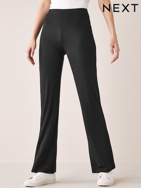 Black Flare Next Full Length Leggings (A09924) | 63 QAR