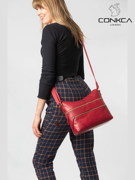 Conkca Georgia Leather Shoulder Bag (A10957) | €87
