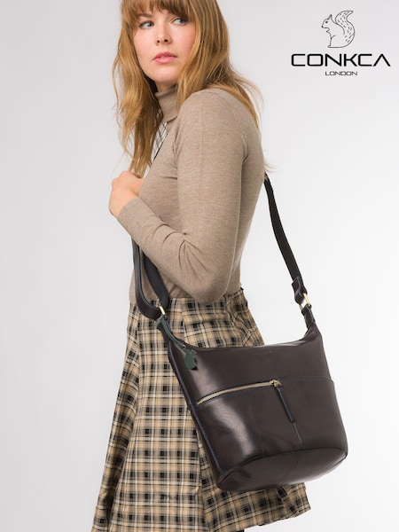 Conkca Kristin Leather Shoulder Bag (A11024) | €91