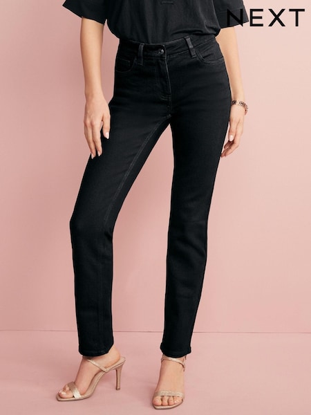 Schwarz - Slim Jeans (A14293) | 16 €