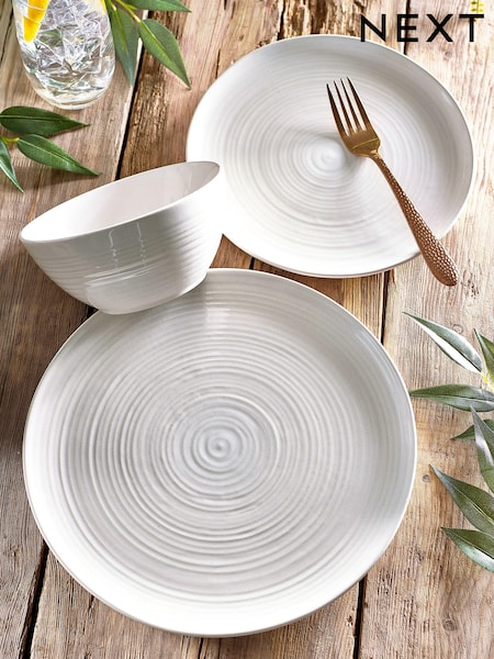 12 Piece Kya Dinnerware Dinner Set (A19257) | ‏294 ر.ق.