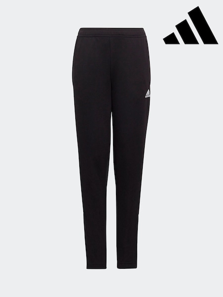 adidas Black Entrada 22 Training Tracksuit Bottoms (A21200) | €30