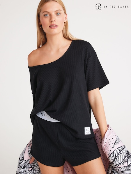 B by Ted Baker Rib Loungewear T-Shirt (A23524) | €14