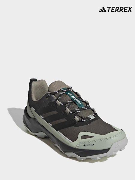 Green - Regular Adidas Terrex Skychaser Ax5 Gore-tex Hiking Shoes