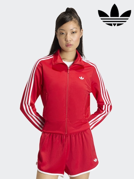 Rot - Adidas Originals Firebird Classic Track Jacket