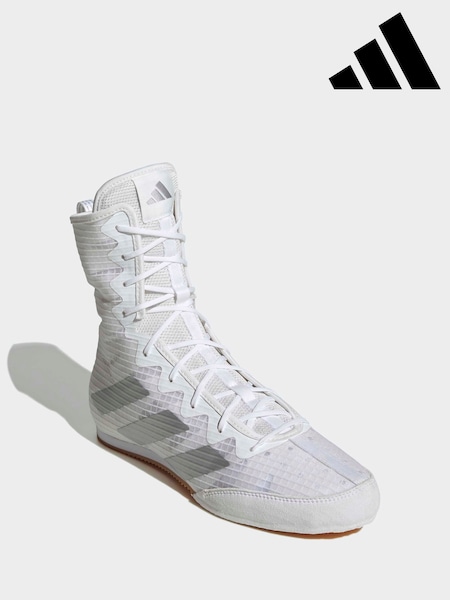 White - Regular Adidas Box Hog 4 Shoes