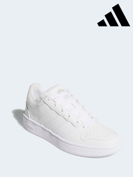 White - Regular Adidas Hoops Classic Shoes