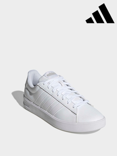 לבן - Regular Adidas Grand Court 3.0 Shoes