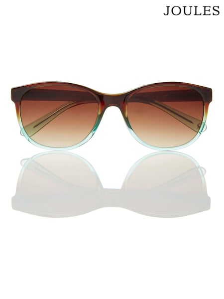 Maro/Turcoaz Albastru - Joules Small Classic Graduated Bi-colour Sunglasses (A24800) | 521 LEI