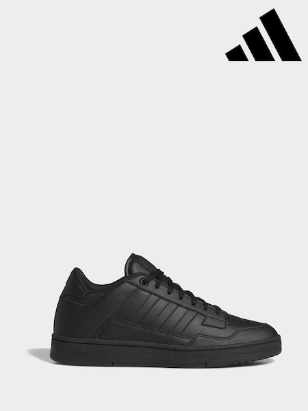 Чорний - Regular Adidas Rapid Court Low Shoes
